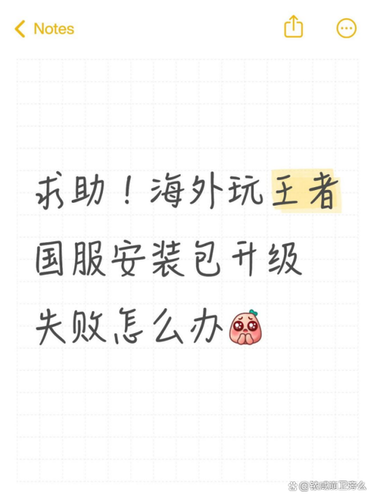 安装包升级失败