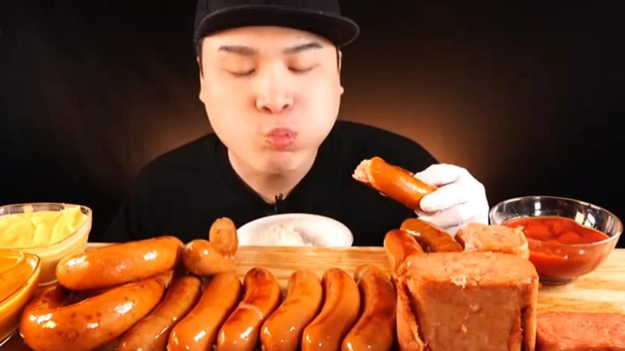 烤肠吃播视频