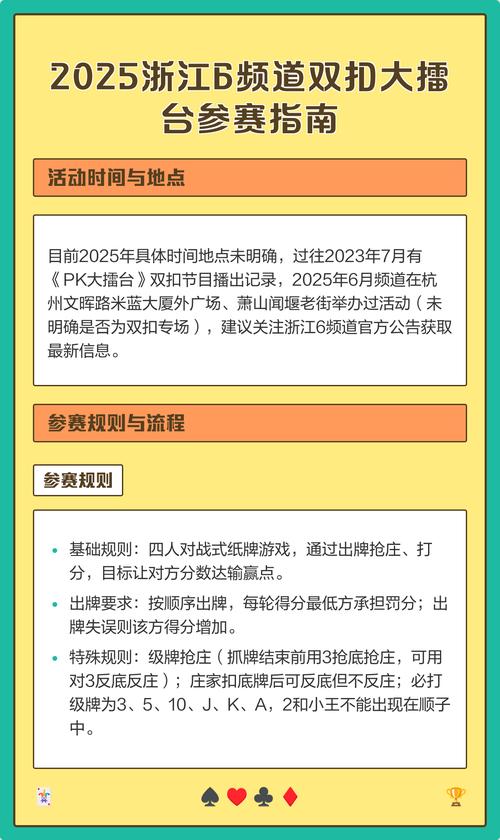 浙江6频道双扣大擂台