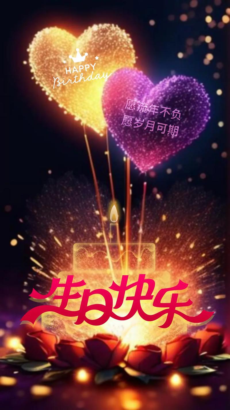 微信生日祝福的图片