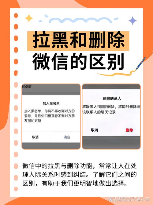 拉黑然后删除等于删除吗