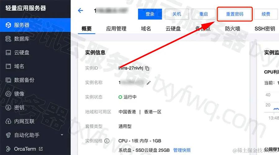 服务器怎么重置密码