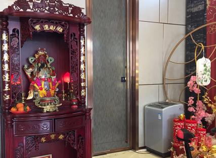 财神爷摆放客厅最佳图片
