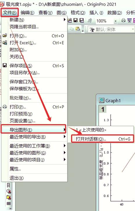 origin图怎么导出