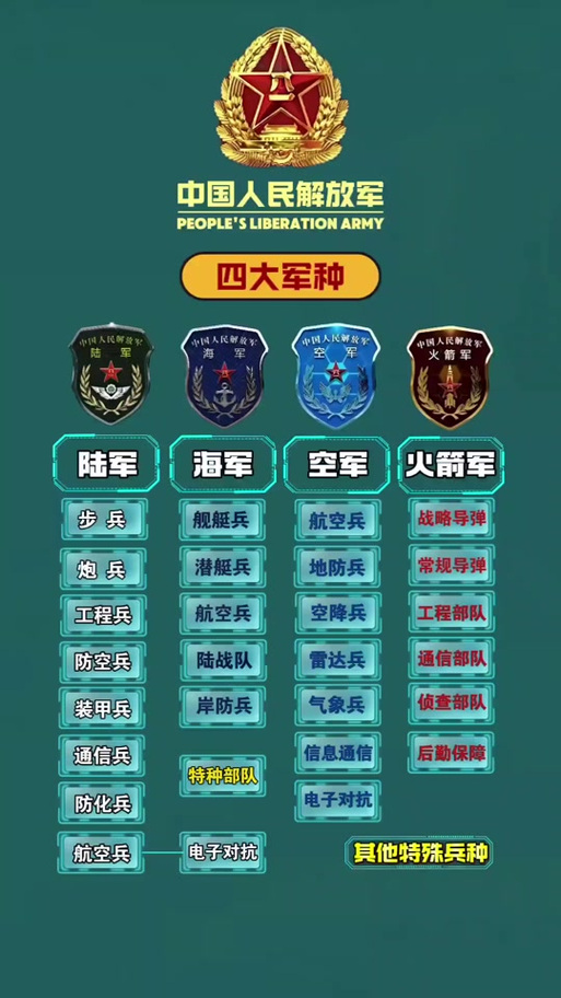 中国人民解放军军种