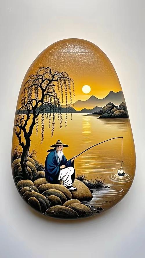 姜太公钓鱼搞笑图片