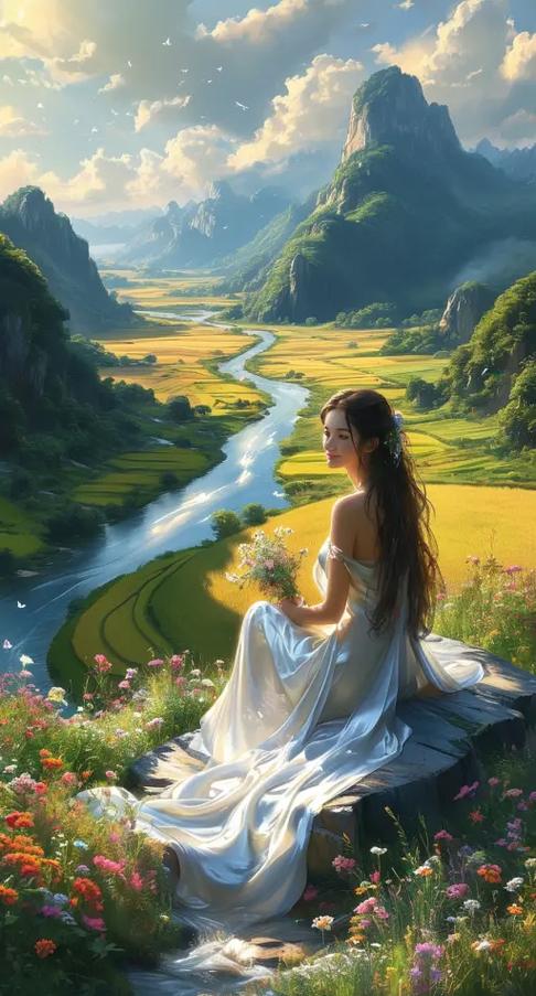 锁屏美女照片