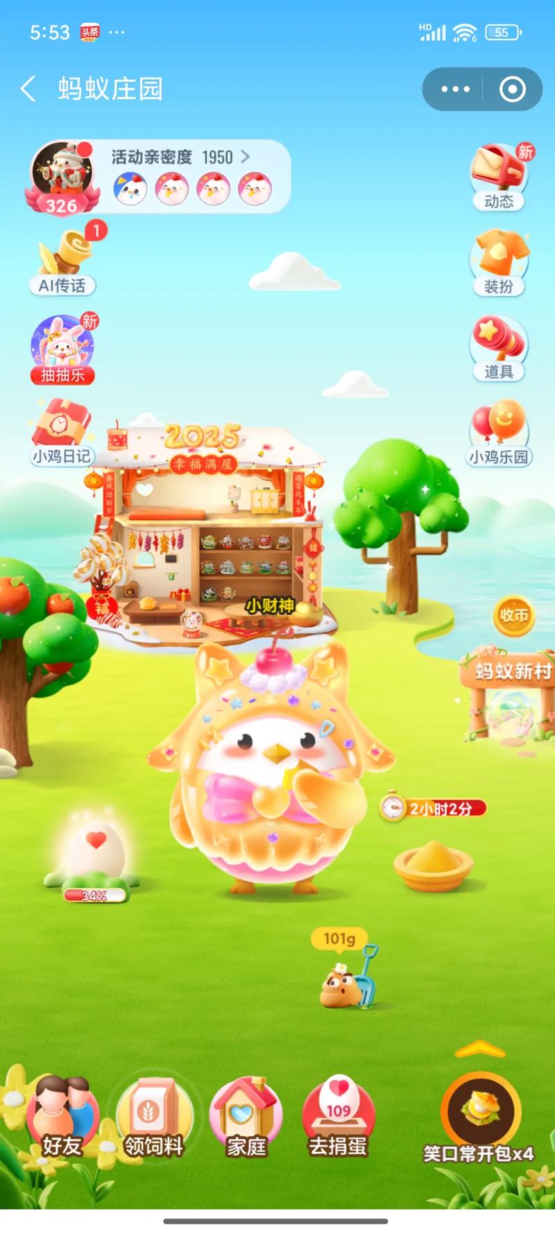 宠物小鸡养成游戏