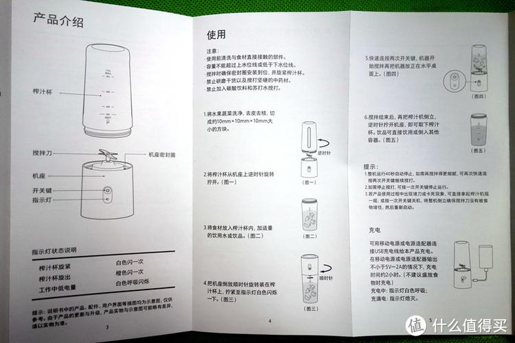 便携式榨汁杯怎么使用