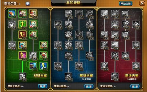 极无双天赋怎么设置