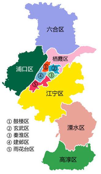 南京市地图区域划分截图3
