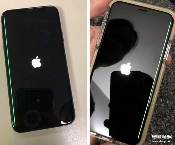 iphonex没摔出现了绿条