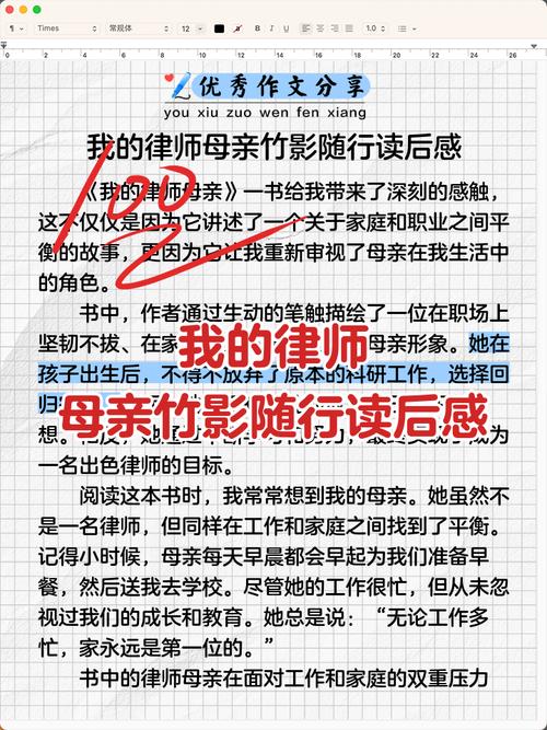 我的律师妈妈竹影随行读后感