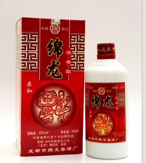 绵龙春42度浓香型