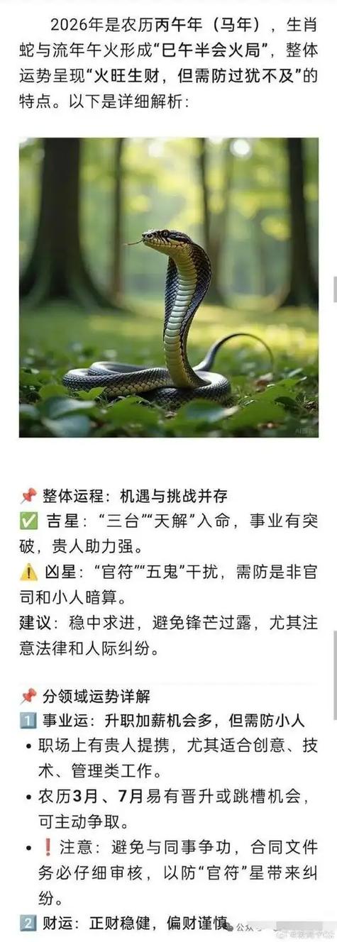 1965蛇2026年运程