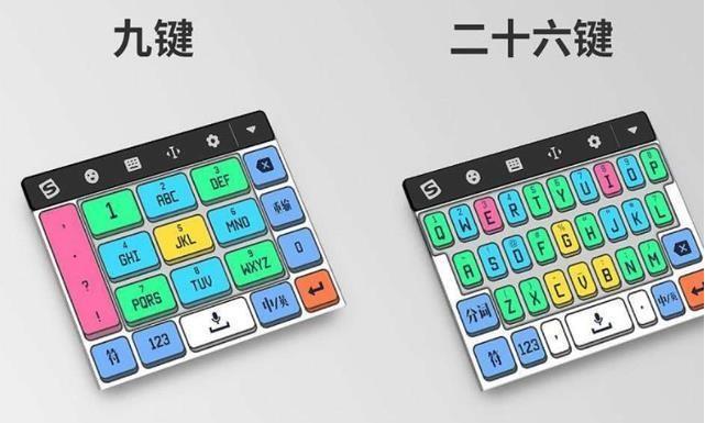 输入法九键和二十六键的人图标
