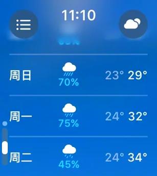iphone天气为什么一直是上海