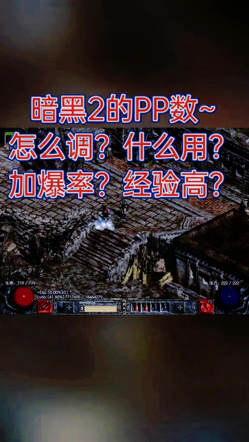 暗黑2怎么调整pp