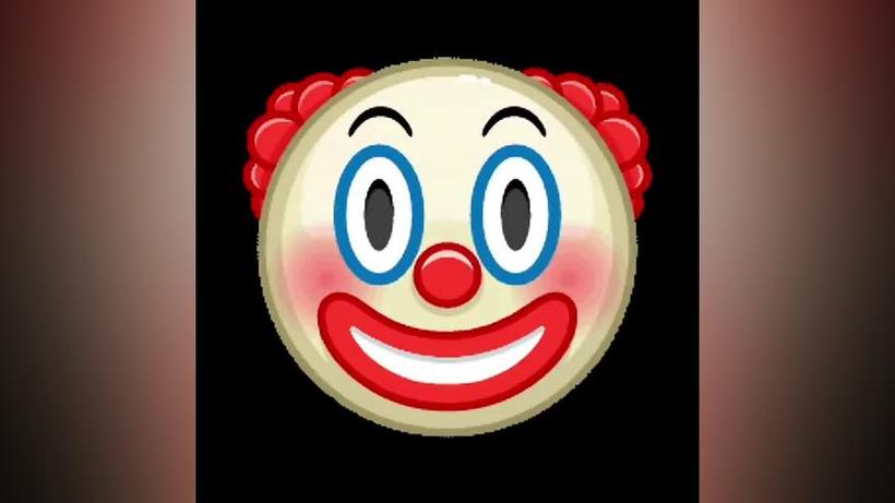 emoji小丑表情符号