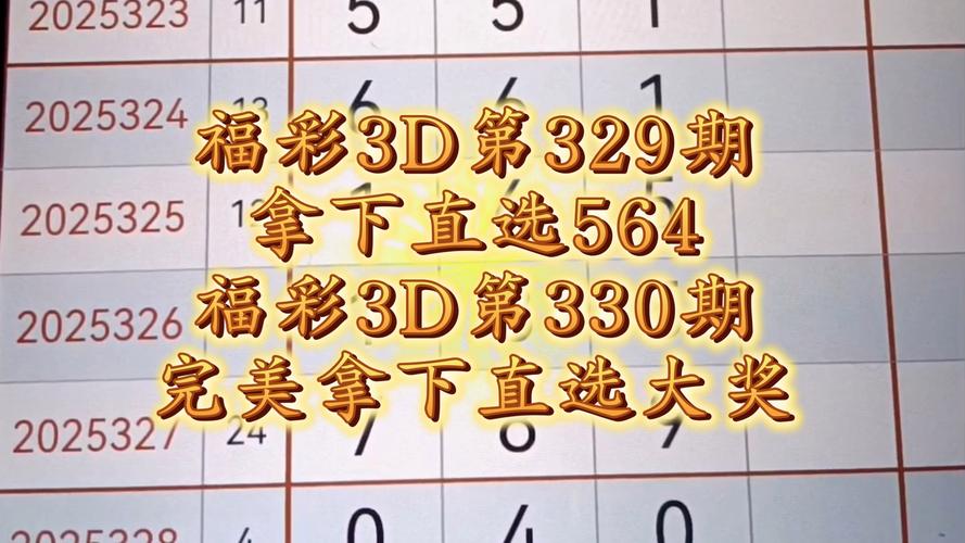 福彩3D精英335334截图2