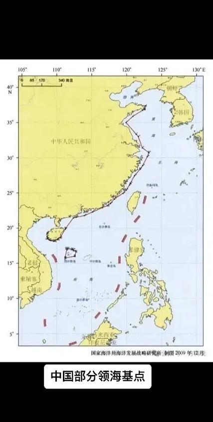 中国海域图
