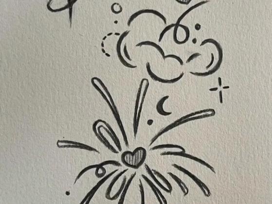 100种难画的烟花
