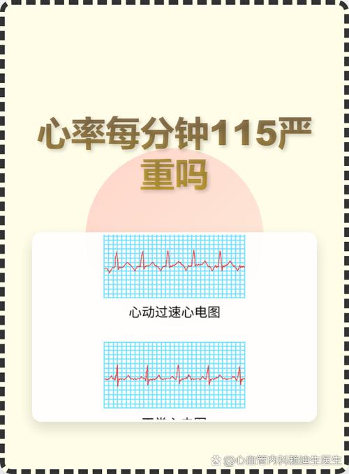 感昌心跳115正常吗