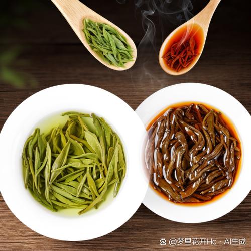 干绿茶怎么有黑色还有绿色