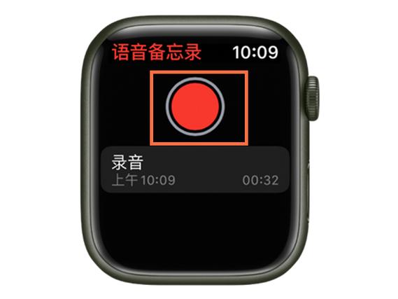在 Apple Watch 上录制和播放语音备忘录截图2