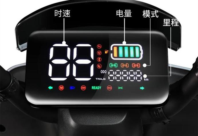 电动车仪表MODE代表什么