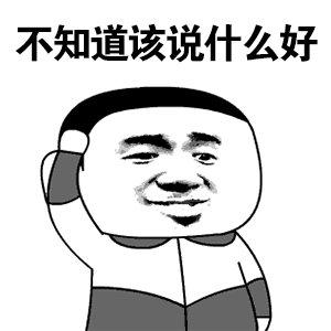 不知道该说啥的表情图