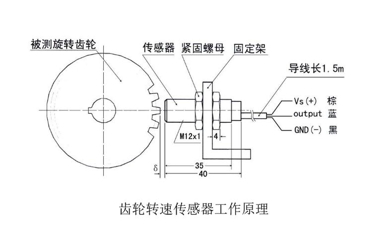 转速传感器工作原理图