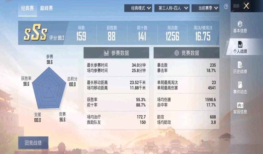 和平精英怎么看战神分数线