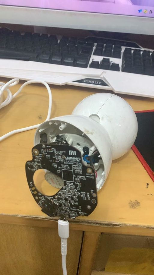 小米云台版一直黄灯