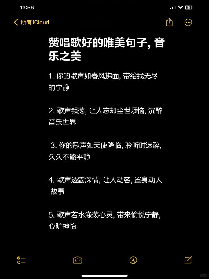 赞美南音的简短佳句
