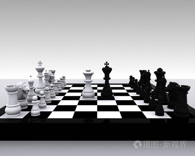 象棋国王和王后图片