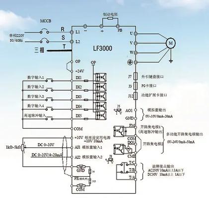 转速表与变频接线图