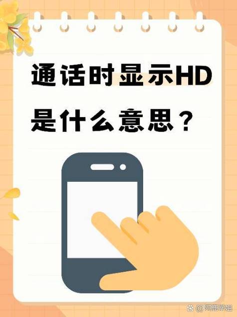 拨电话上面显示HD