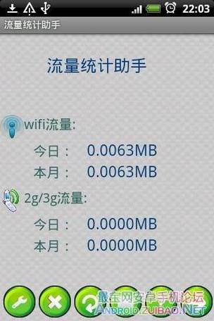 wifi流量统计器