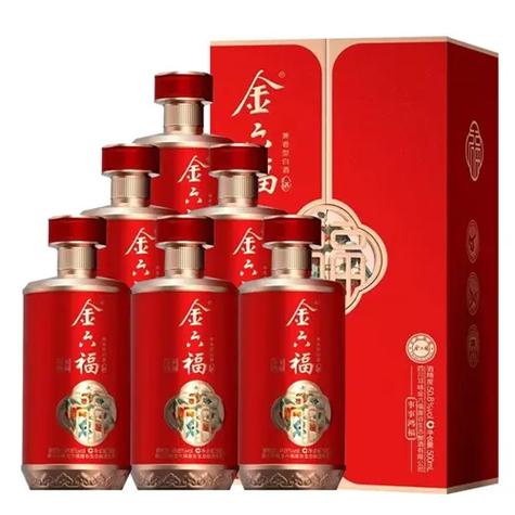 金六福50.8度兼香型白酒价格