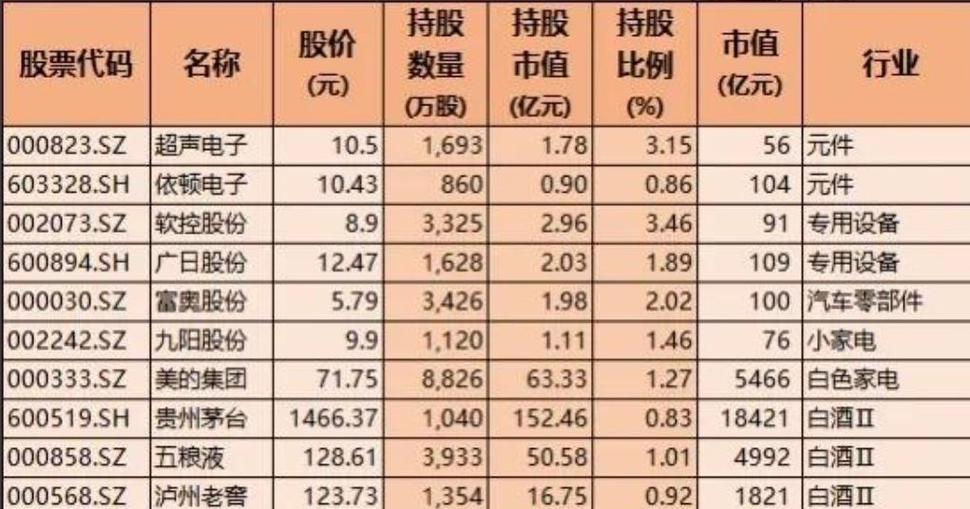 中央汇金持股最多的上市公司
