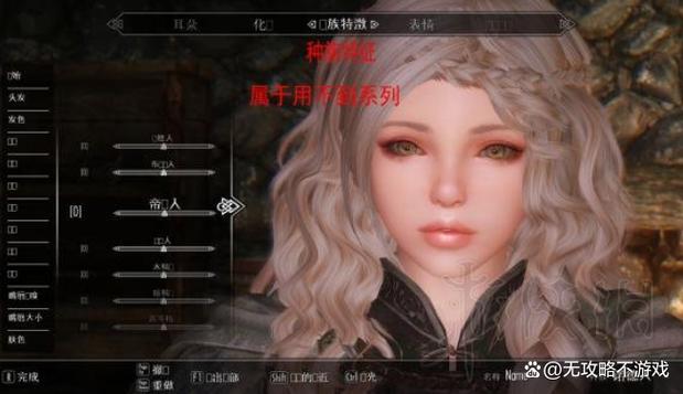 上古卷轴5随从捏脸