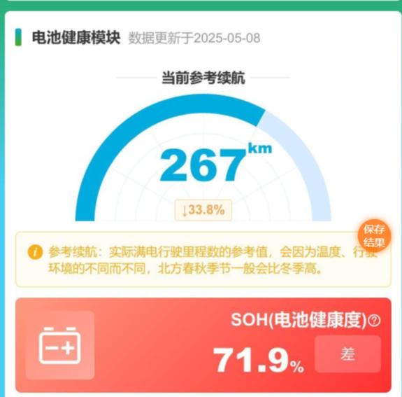 电池健康度分为几个等级