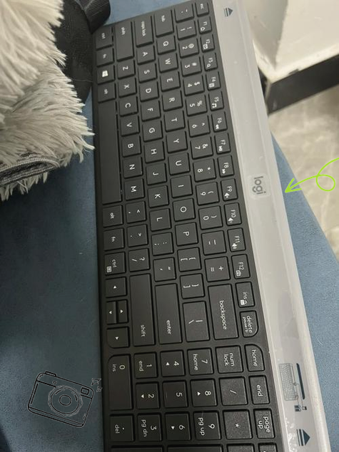 罗技k470键盘换电池