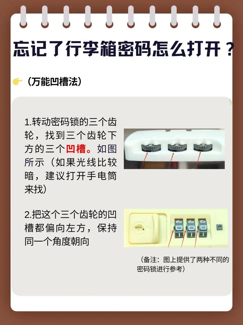 密码箱锁了忘了密码怎么解锁