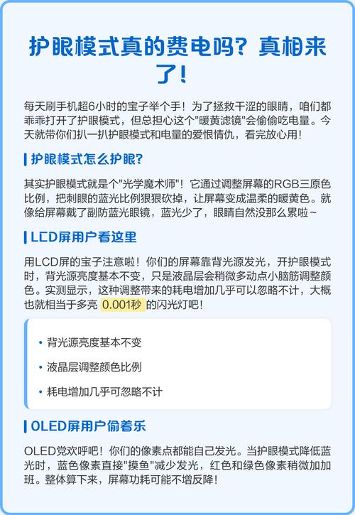 护眼模式省电还是费电