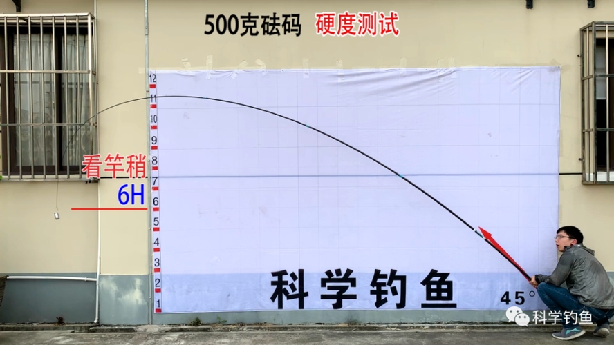 科学钓鱼鱼竿测试汇总表