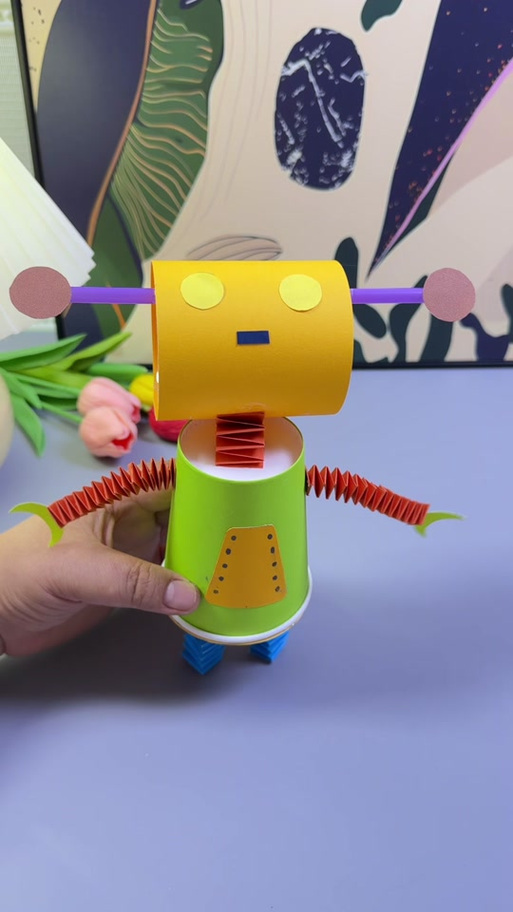 在家怎样做小型机器人
