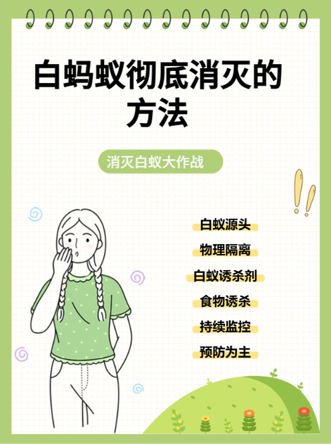 家里有白蚂蚁怎么能彻底消灭掉
