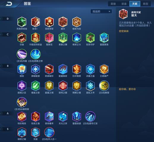 开局抽取超级天赋70个天赋介绍